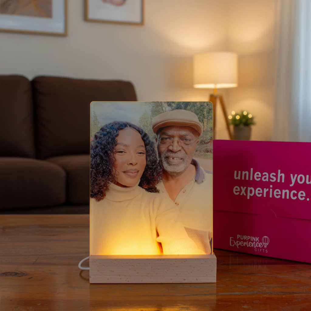 Personalised Pure White Glass Panel – 15 × 20 cm Custom Decorative Display