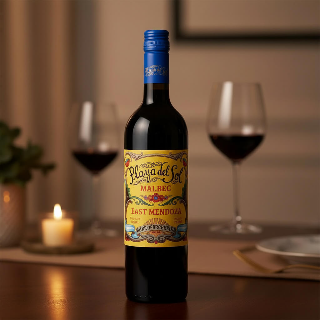 Premium Argentinian red wine for gifting