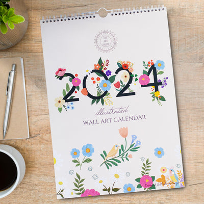 The Art Carte 2024 Wall Calendar