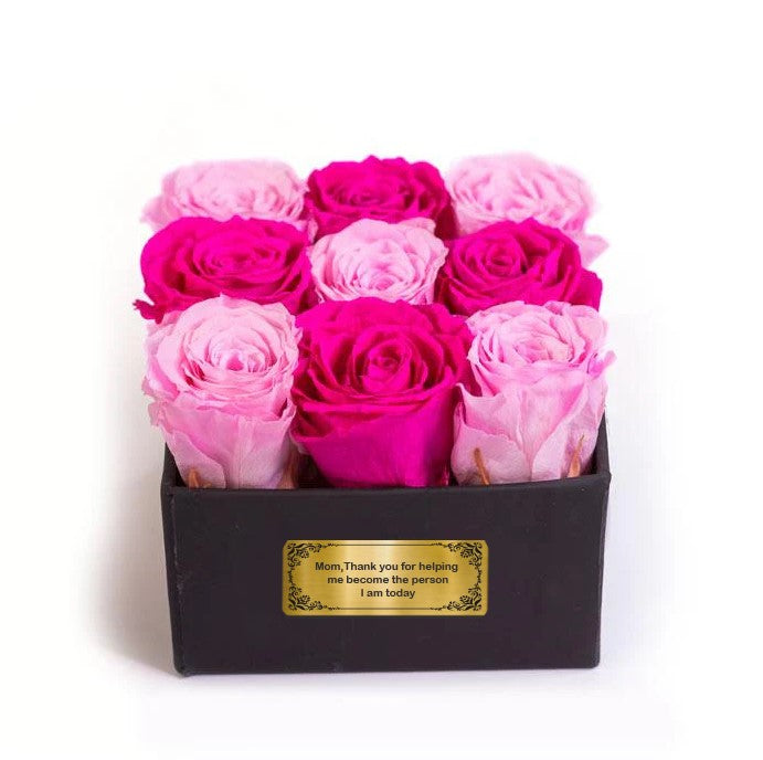 Pretty in Pink Forever Roses in a Box