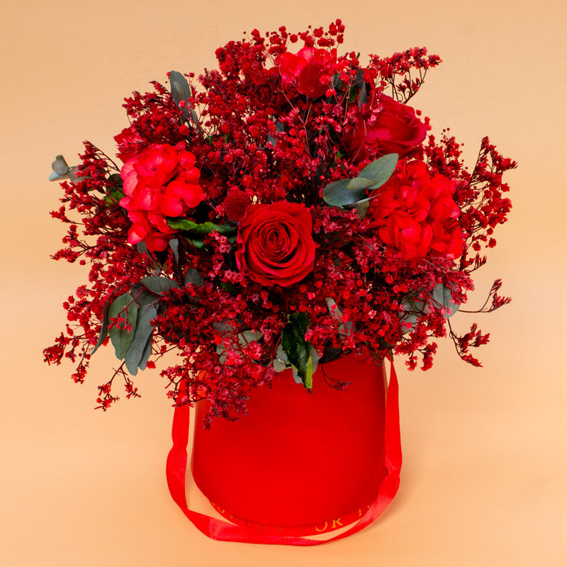 ForeverRoses™ Decor Red Flower Box