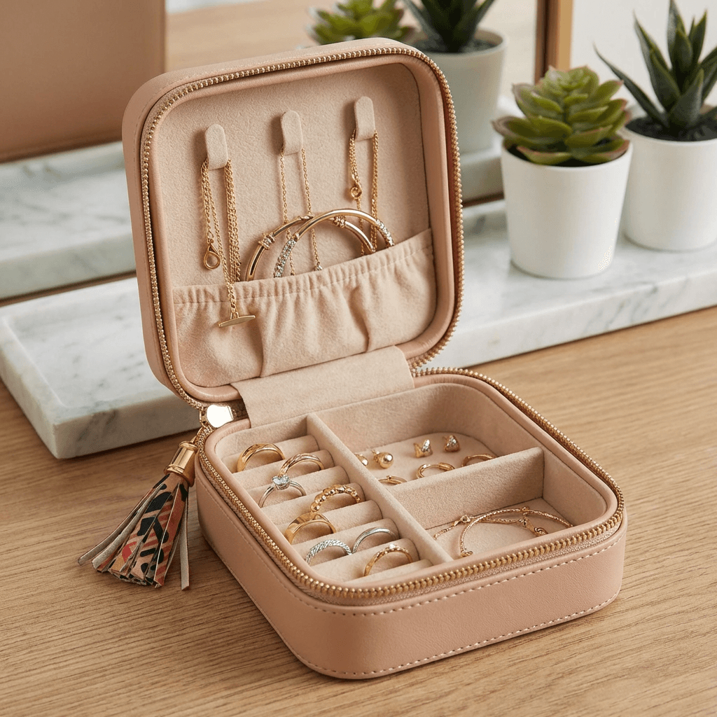 Catwalk Jewellery Travel Case – Statement Nude Jewellery Organiser