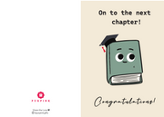 One To The Next Chapter A6 Card