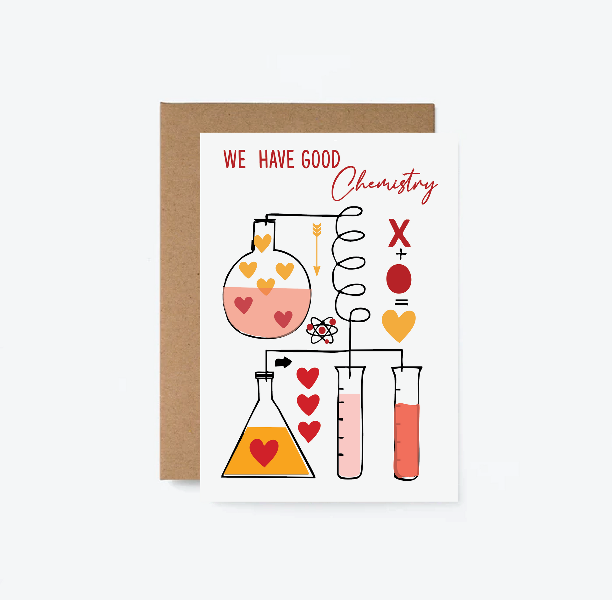 We Have Good Chemistry Card