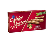 Wafer Master Hazelnut  Cream Rolls 65g