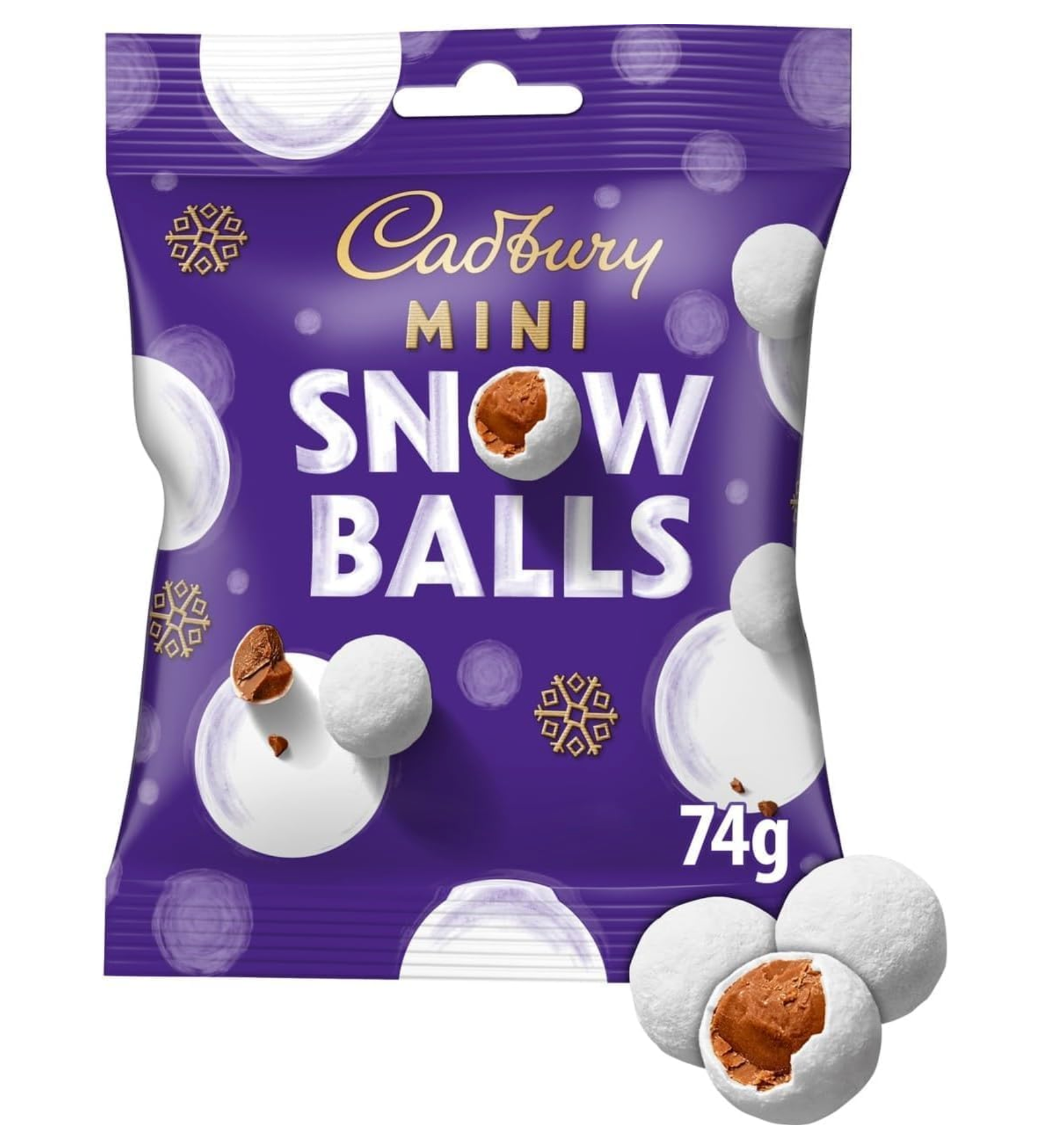 Cadbury Mini Snowballs 74g