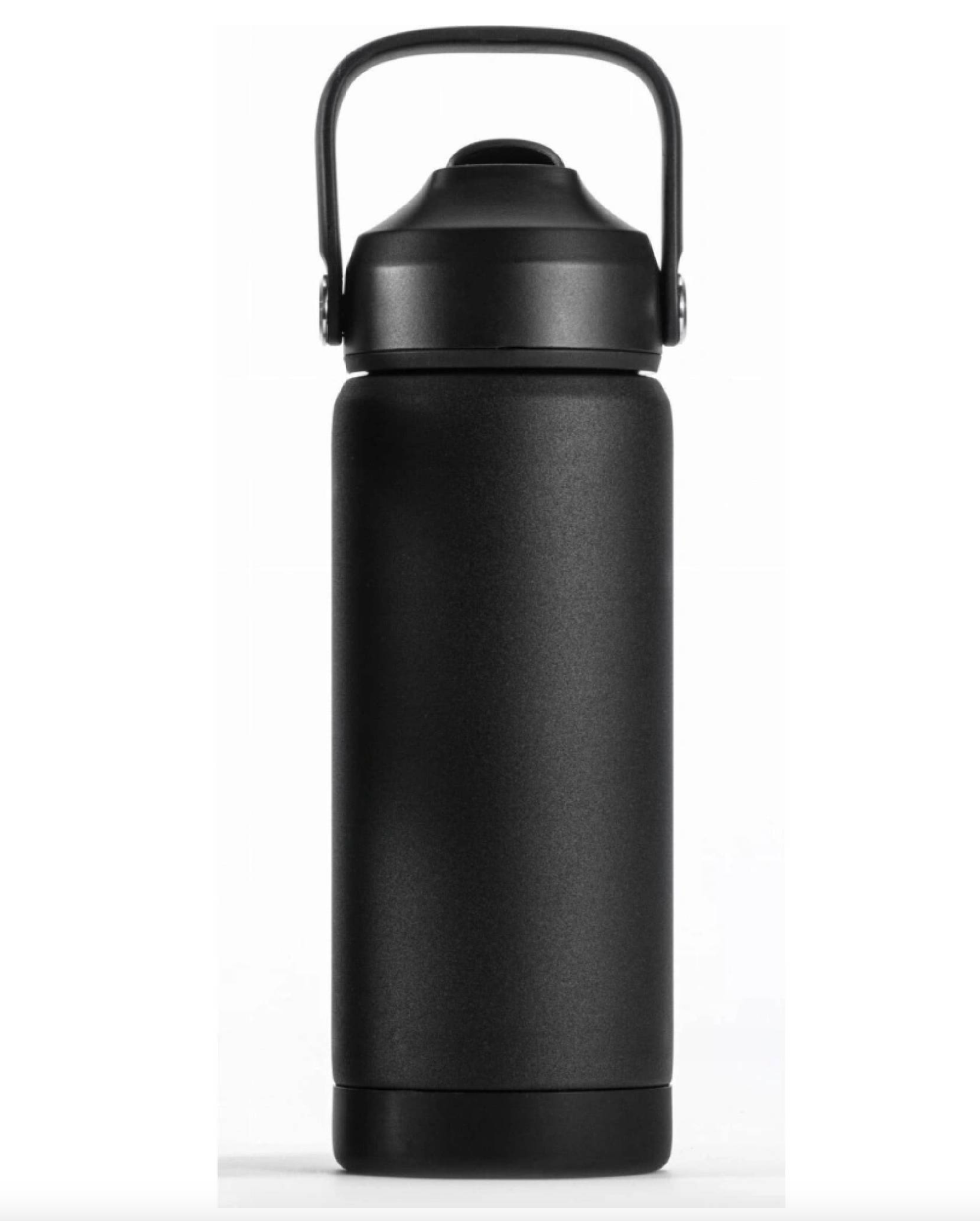 Matte Black Insulated Water Bottle – 700ml