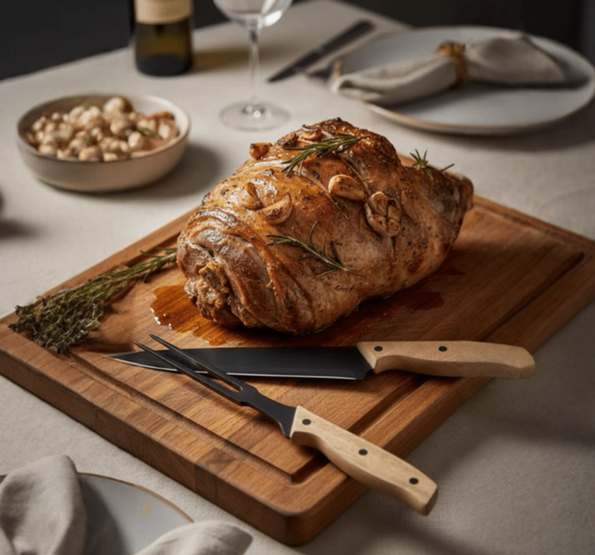 Andy Cartwright Ermelo Carving Set - Black