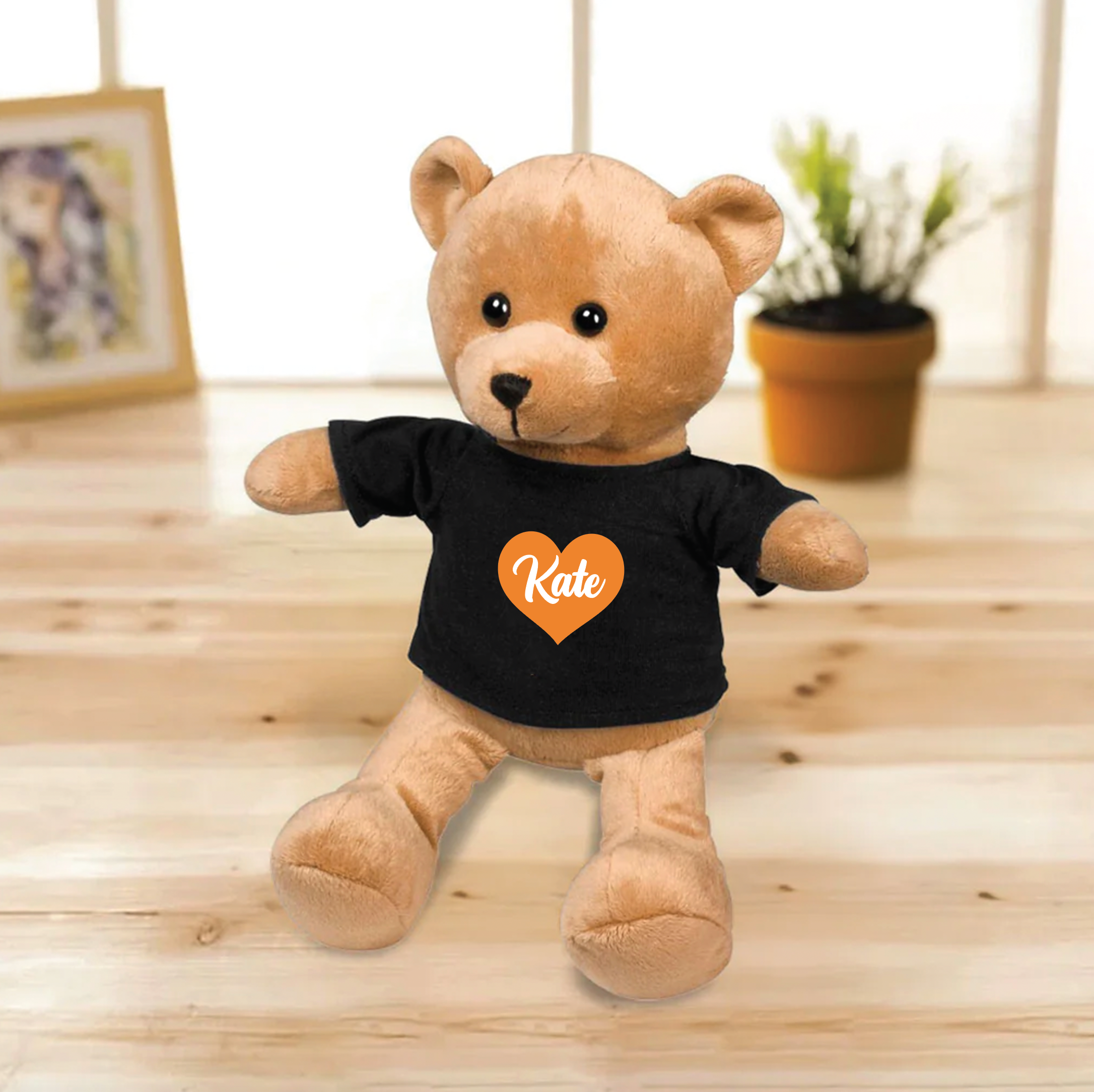 Cuddles Plush Teddy Bear Toy - Black