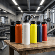 The SnapStand MagSafe Magnetic Water Bottle with Phone Holder, 750ml