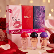 So…? Romantic Trio Eau de Toilette Gift Set (3 × 15ml)
