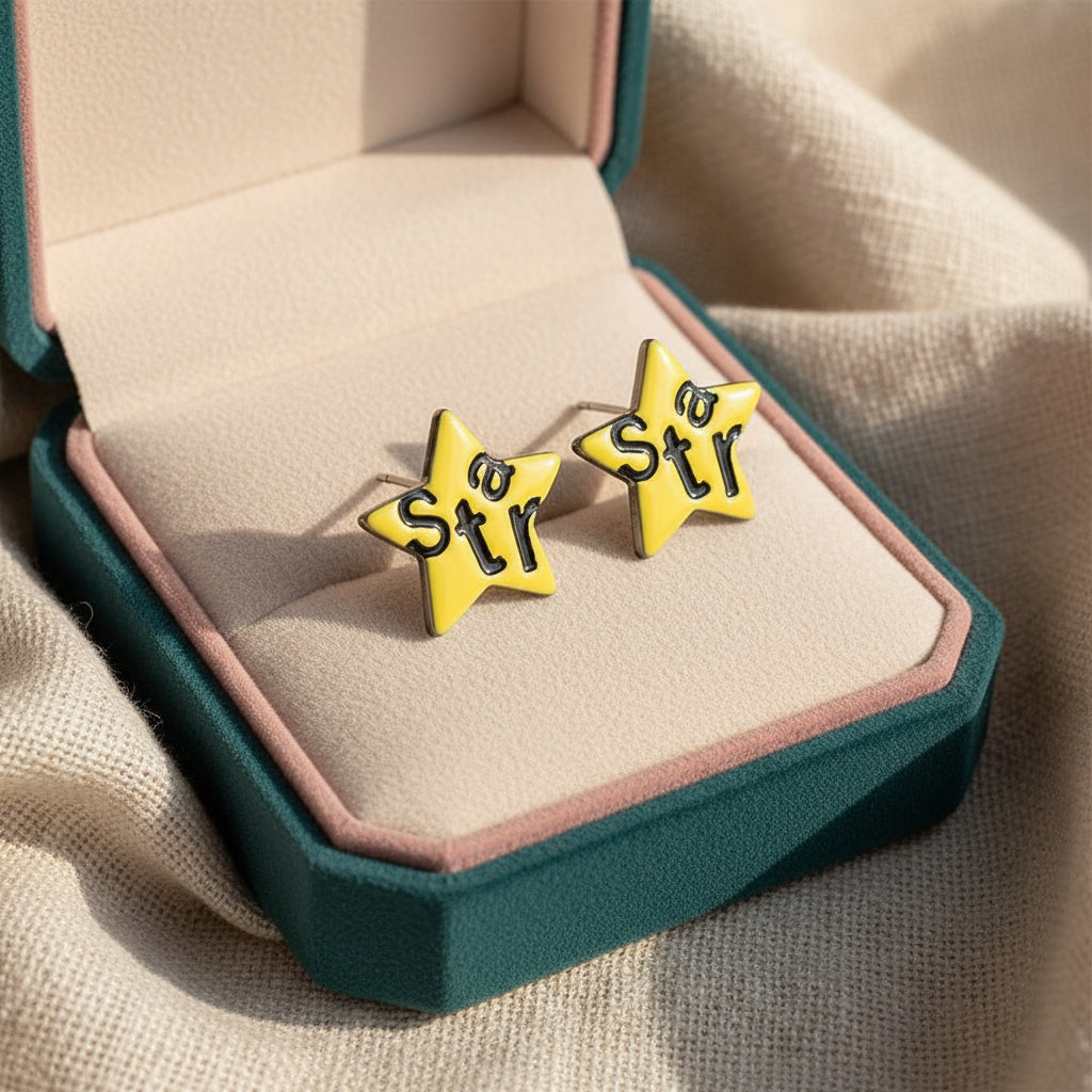 Star of the Party Sterling Silver Earrings