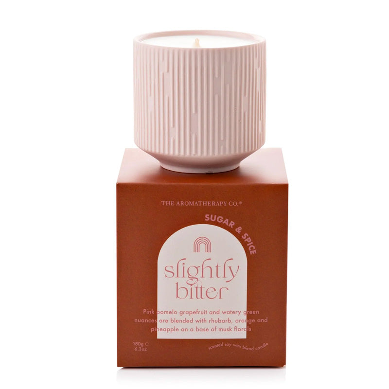 Sugar & Spice Soy 180g Candle - Slightly Bitter