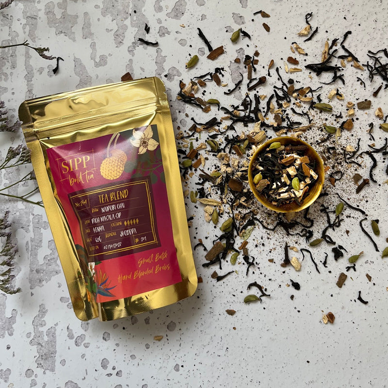 Sipp Bold Tea -Rich Masala Sip 50g (Nairobi Chai)