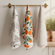 Art Carte Illustrated Tea Towel