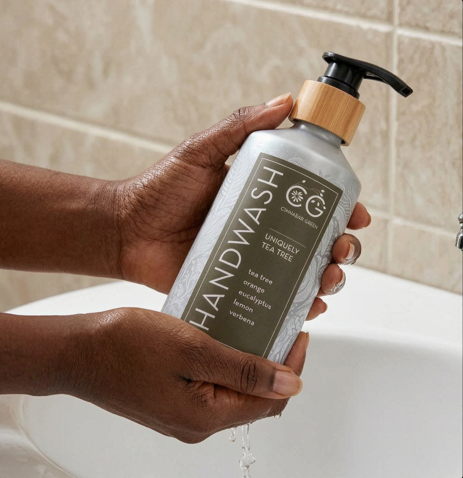 Cinnabar Green Botanical Hand Wash – 370ml