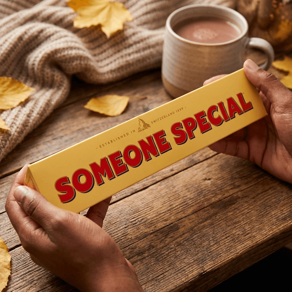 Toblerone Milk Chocolate Bar with “Someone Special” Sleeve – 100g