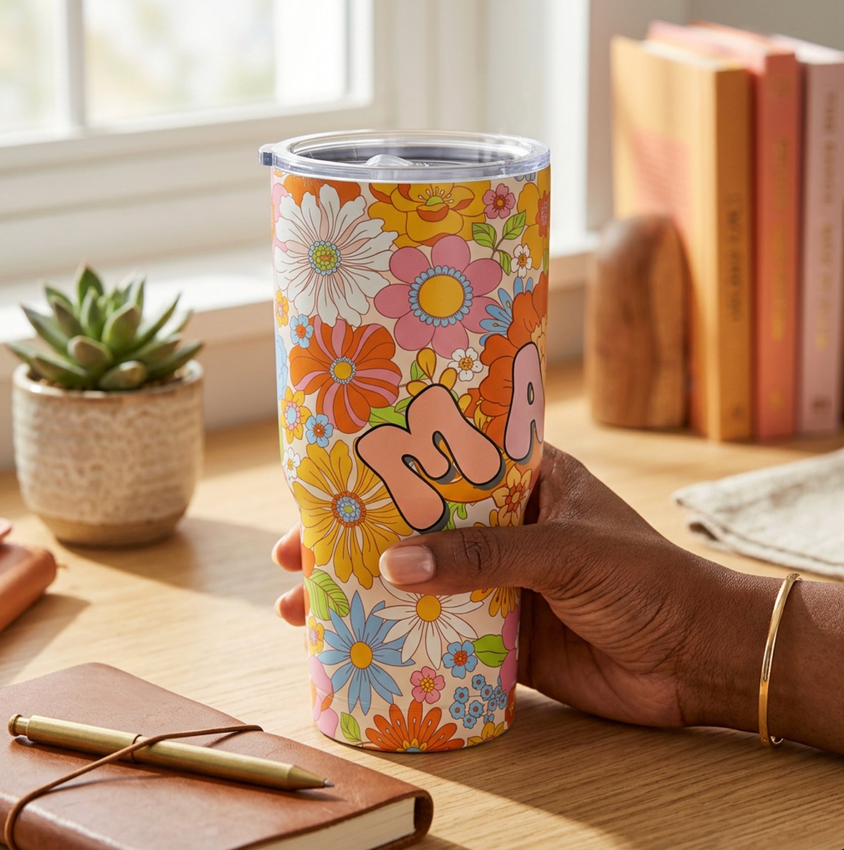 MAMA 30 oz Stainless Steel Vacuum Tumbler – Insulated Travel Cup