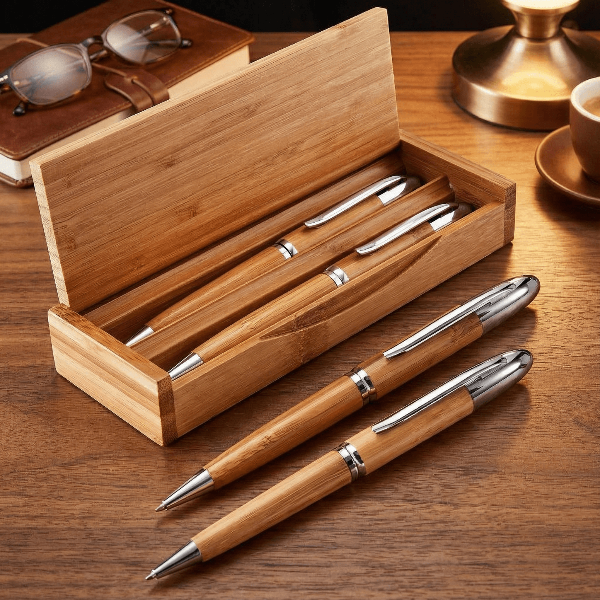 Altitude Unity Ball Pen & Pencil Set - Natural