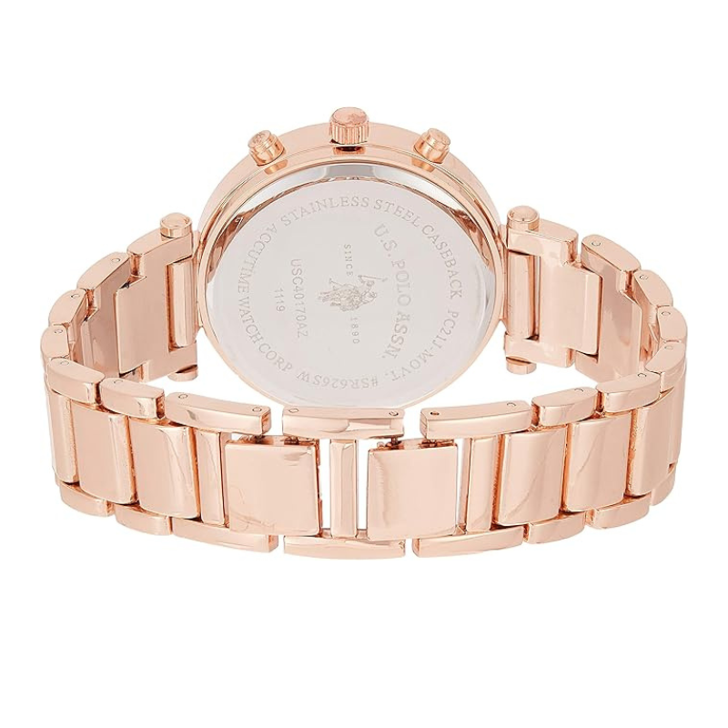 U.S. Polo Assn. Rose Gold Radiance Women's Quartz Watch