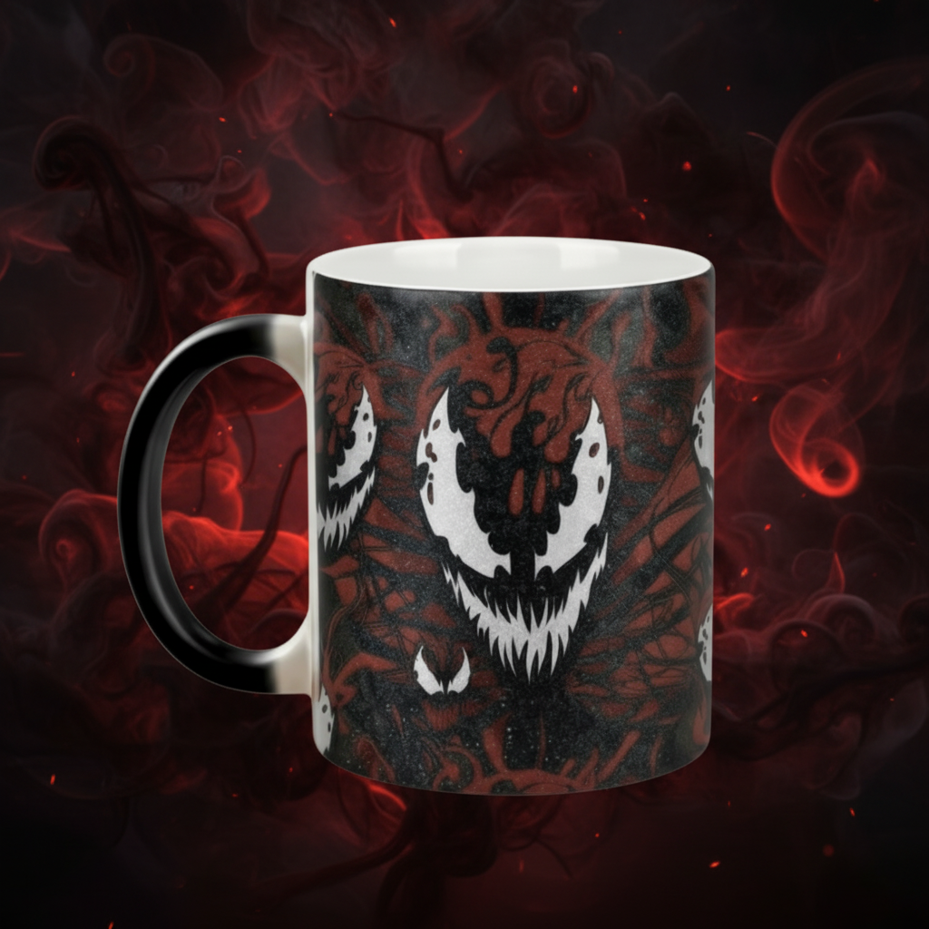Venom Artwork 11 oz Matte Magic Mug – Colour Changing Mug