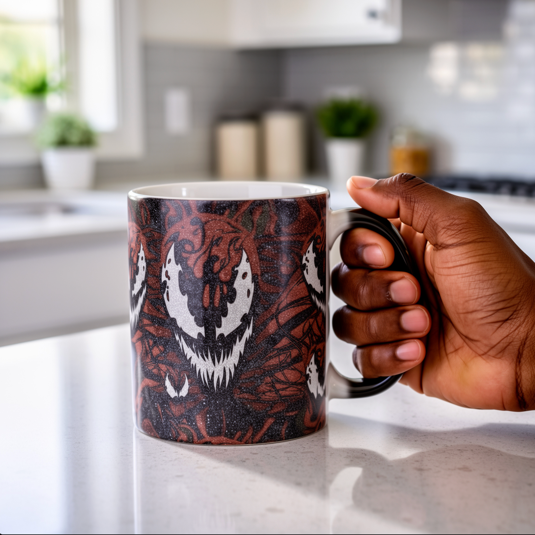 Venom Artwork 11 oz Matte Magic Mug – Colour Changing Mug