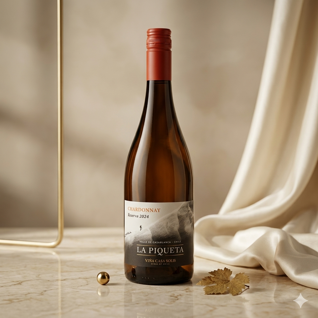 Vina Casa Solis La Piqueta Reserva Chardonnay-750ml