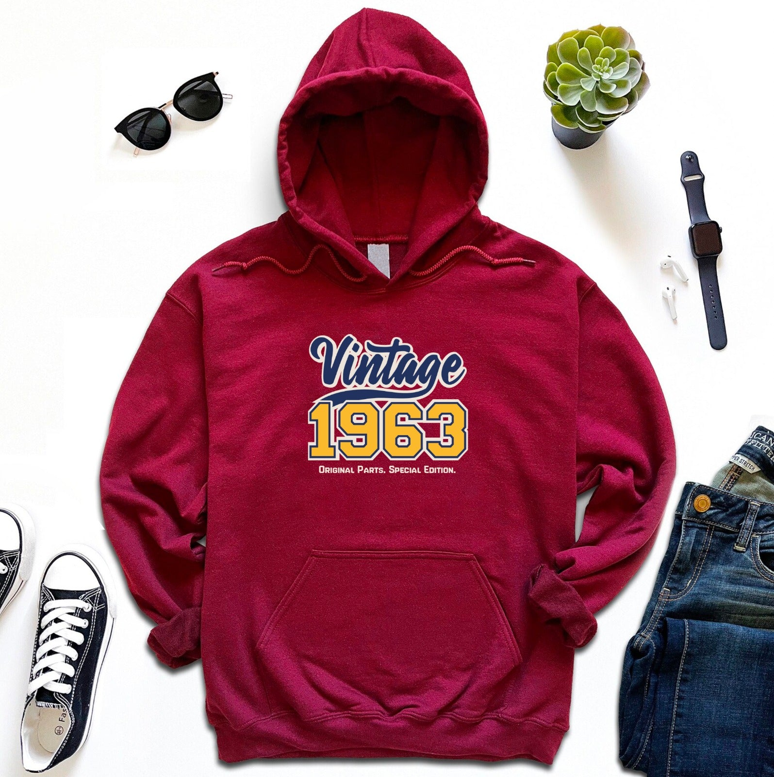 Personalised Vintage Hoodie - Year
