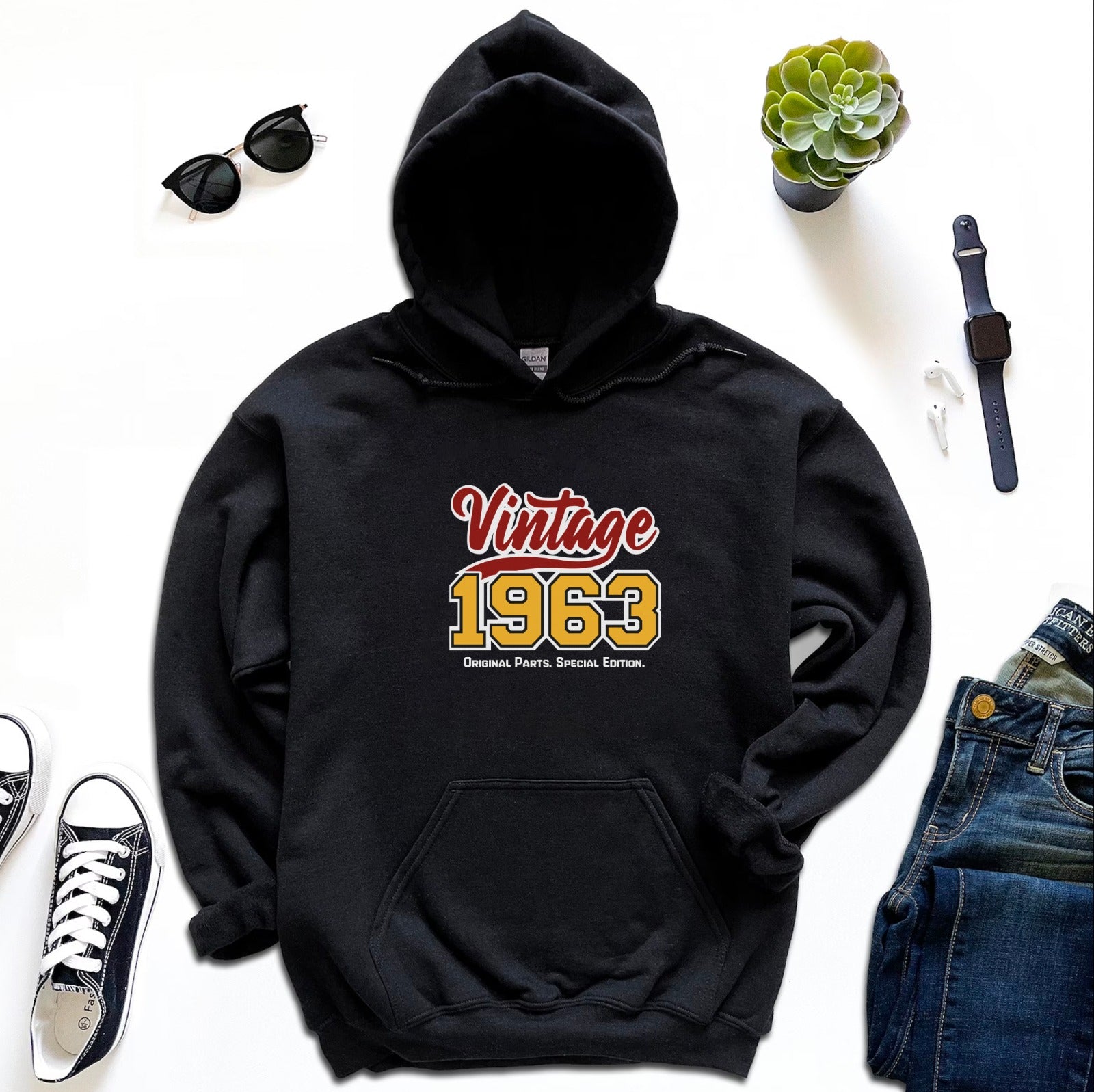 Personalised Vintage Hoodie - Year