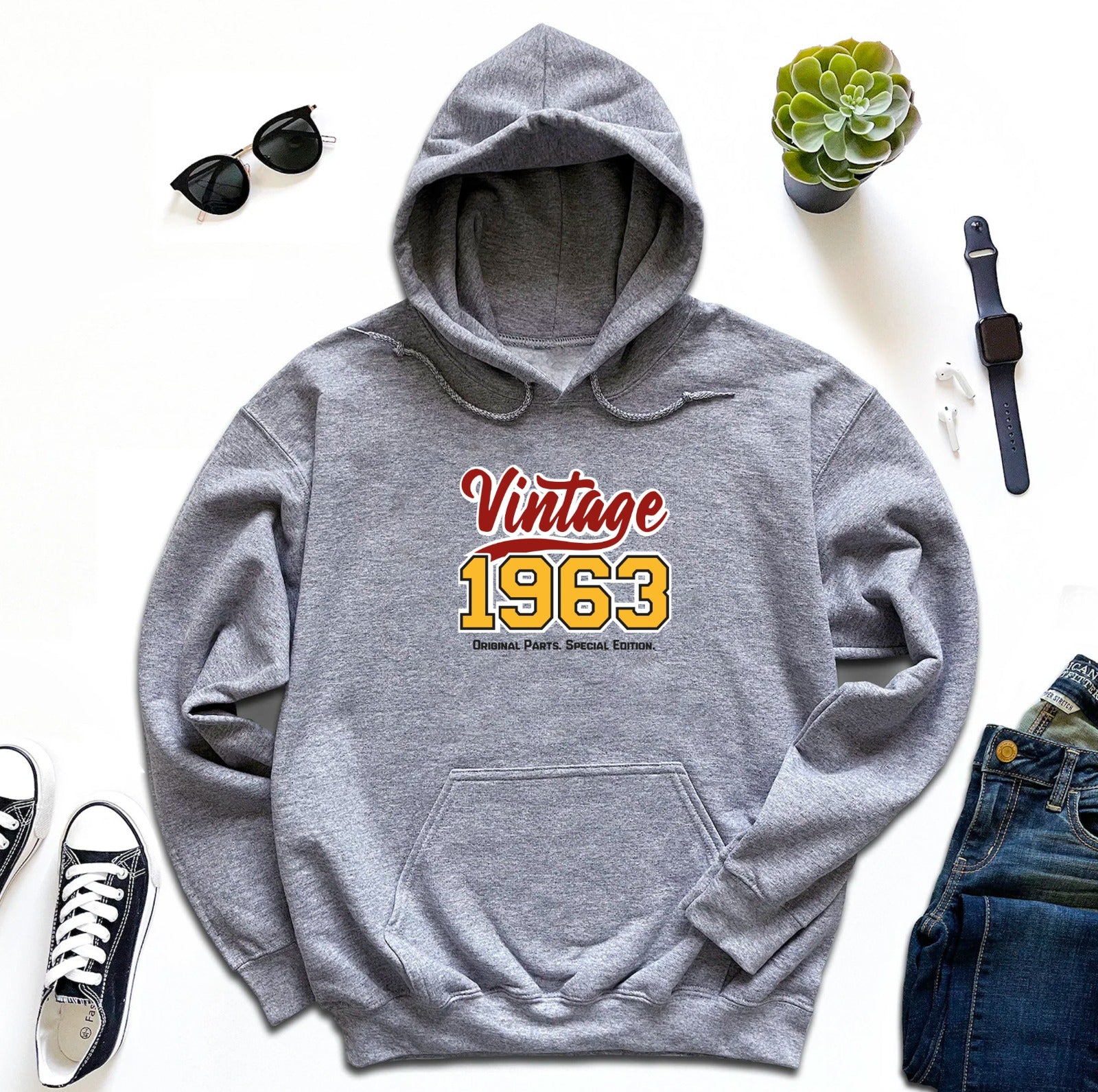 Personalised Vintage Hoodie - Year