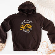 Personalised World's Greatest Living Legend Hoodie