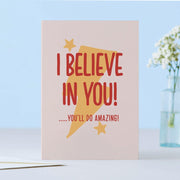 I Believe In You A5 Success Card