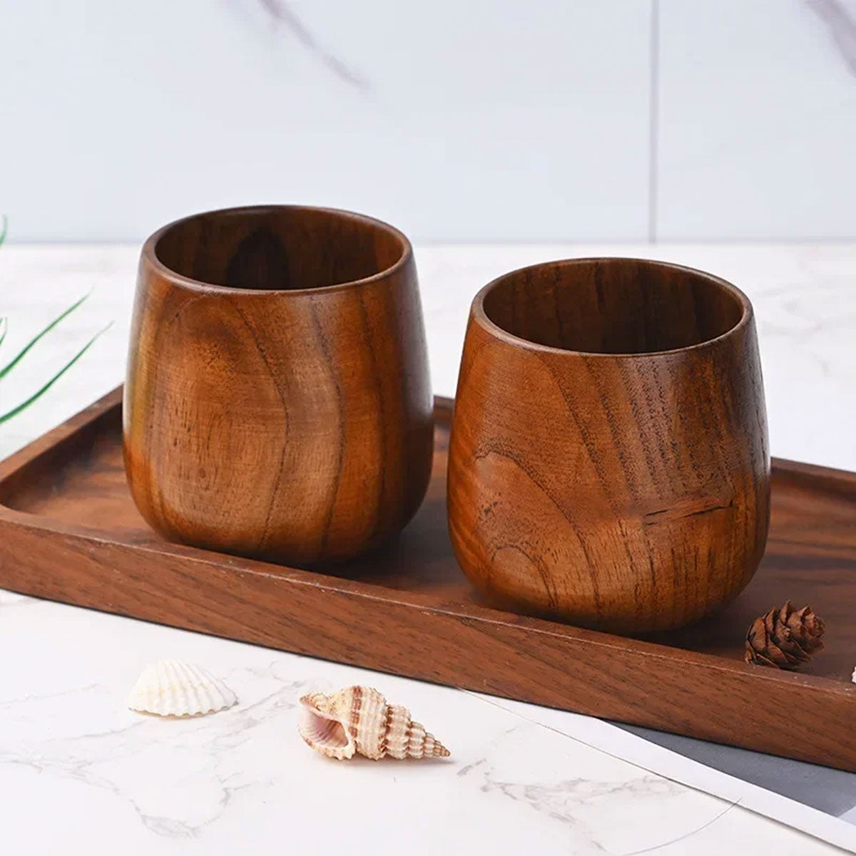 Wooden Whiskey Mug