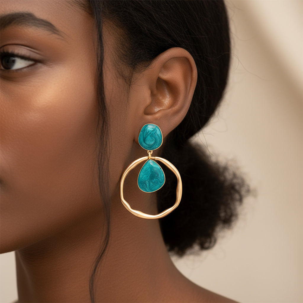 Elena Concentric Earrings