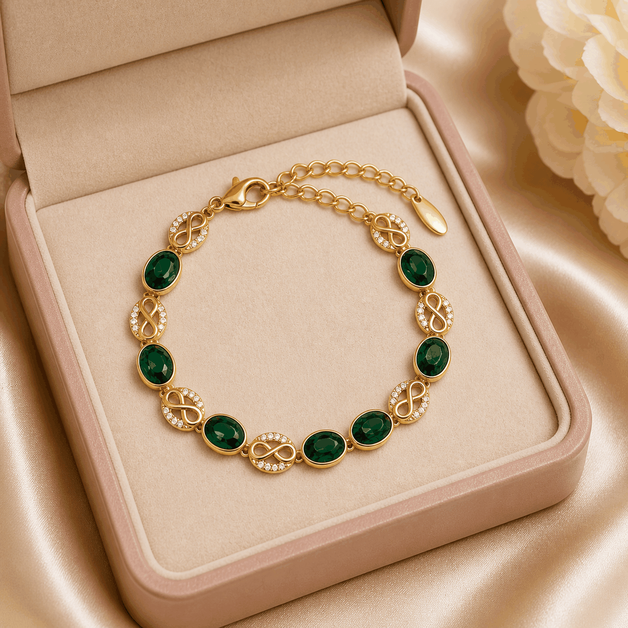 The Rachel Bracelet – 18k Gold Plated