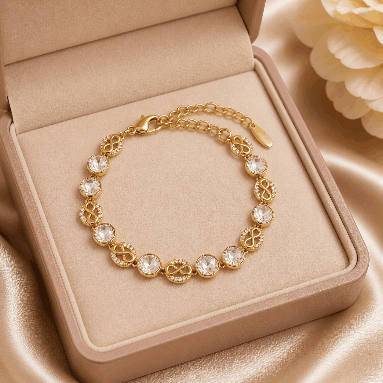 The Rachel Bracelet – 18k Gold Plated