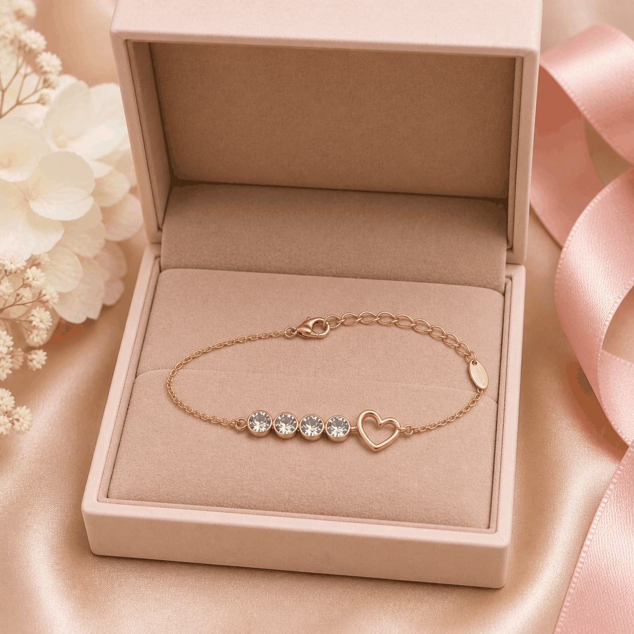 The Katie Bracelet – 18k Gold Plated - box