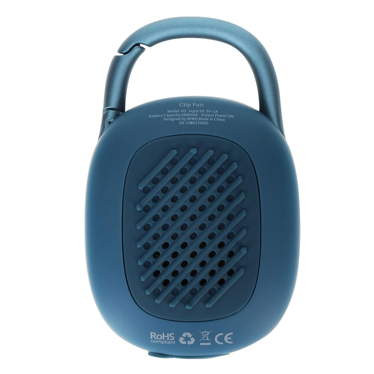 WiWU Clip Fun Portable Wireless Speaker (Model: H3)