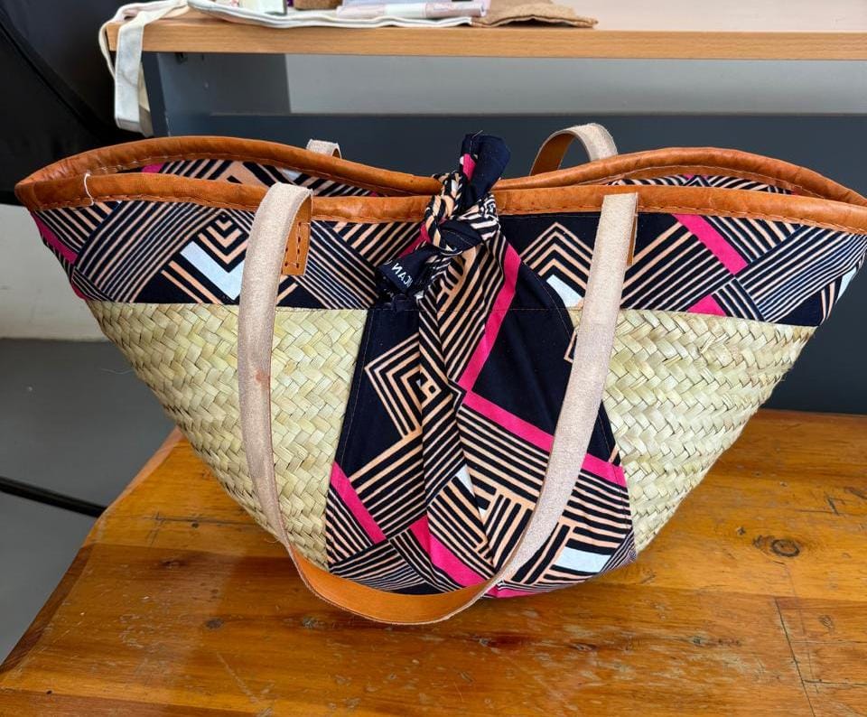 Ankara Lined Baskets
