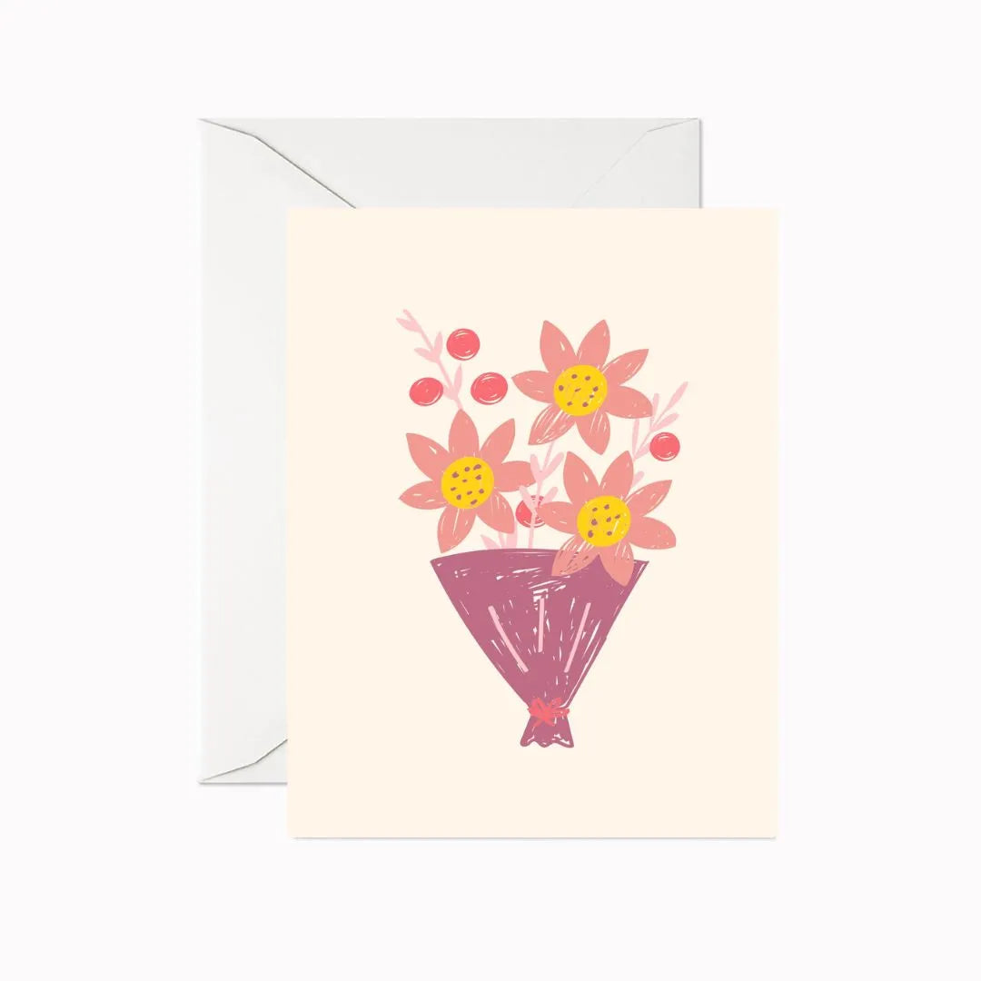 Bouquet Greeting Card