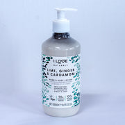I LOVE Hand & Body Lotion Lime, Ginger & Cardamom