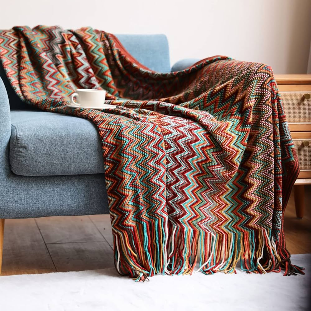 The Marrakesh Weave Throw Blanket