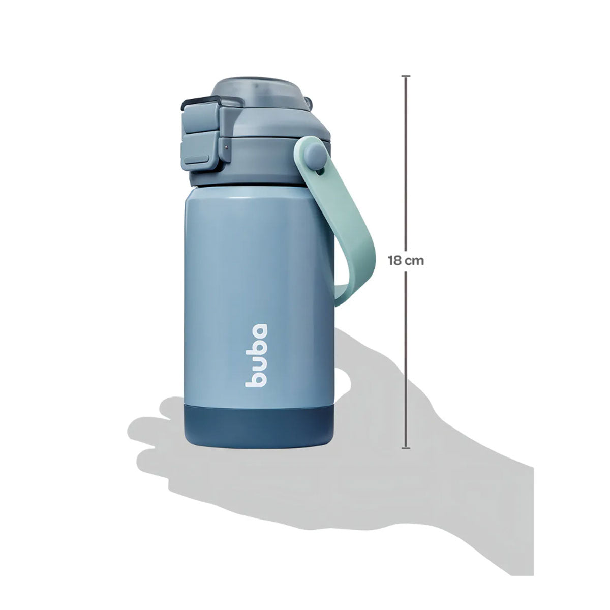 Kids Insulated Water Bottle with Straw-530ml