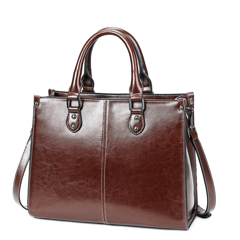 Cordelia Genuine Leather Handbag