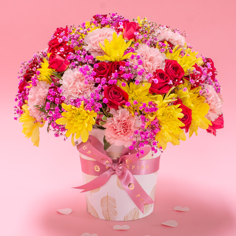 My Heart Belongs To You Flower Box