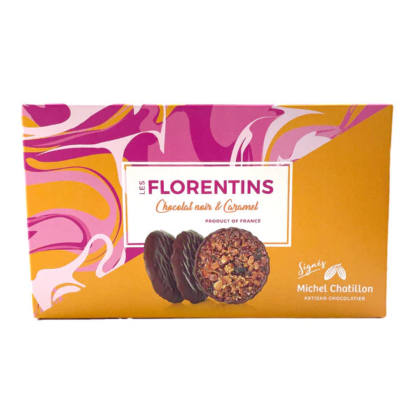 Les Florentins – Chocolat Noir & Caramel 100g