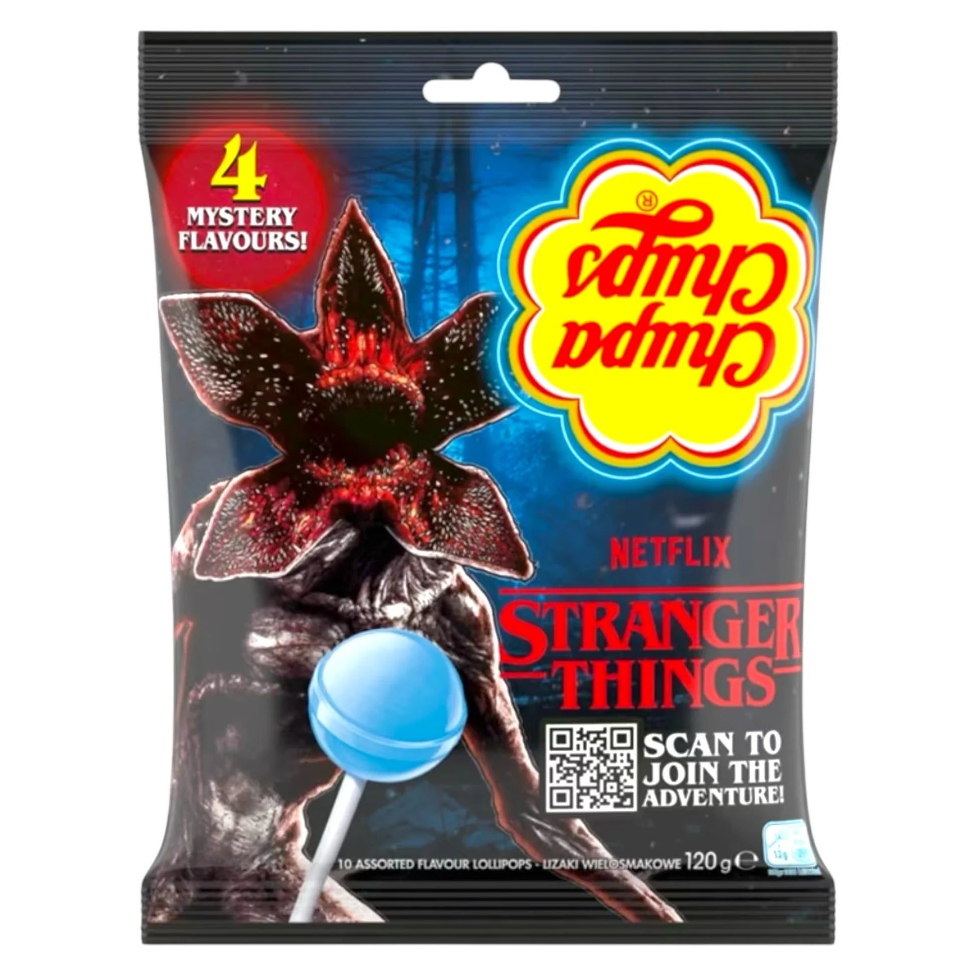 Chupa Chups Stranger Things Bag 120g