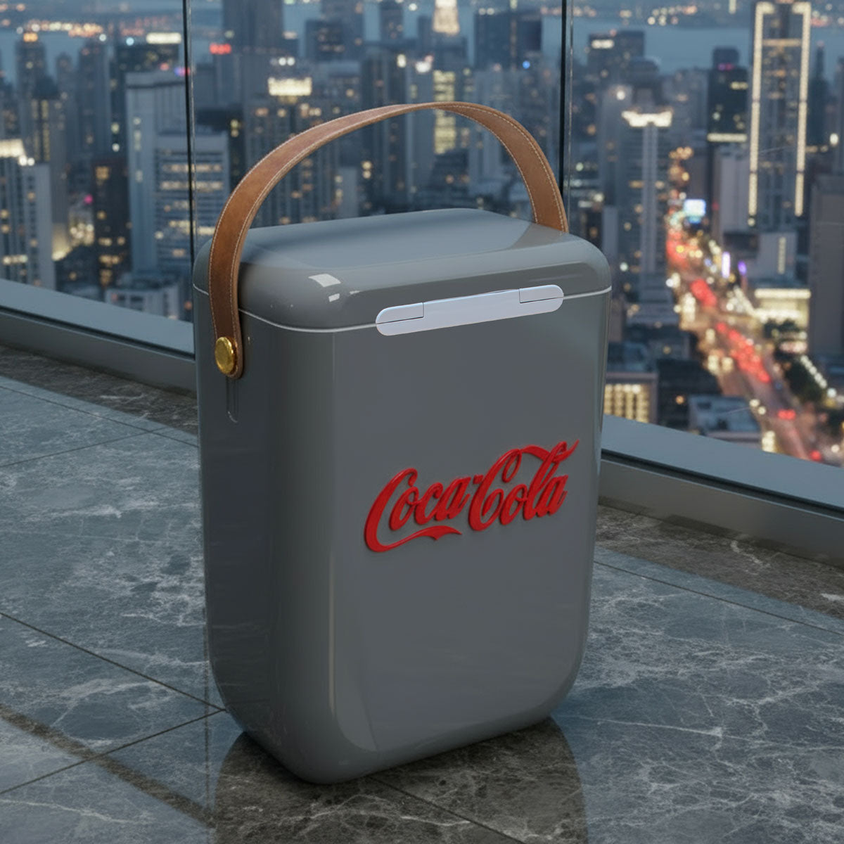 Branded Cooler Box – 10L Portable Corporate Travel Cooler