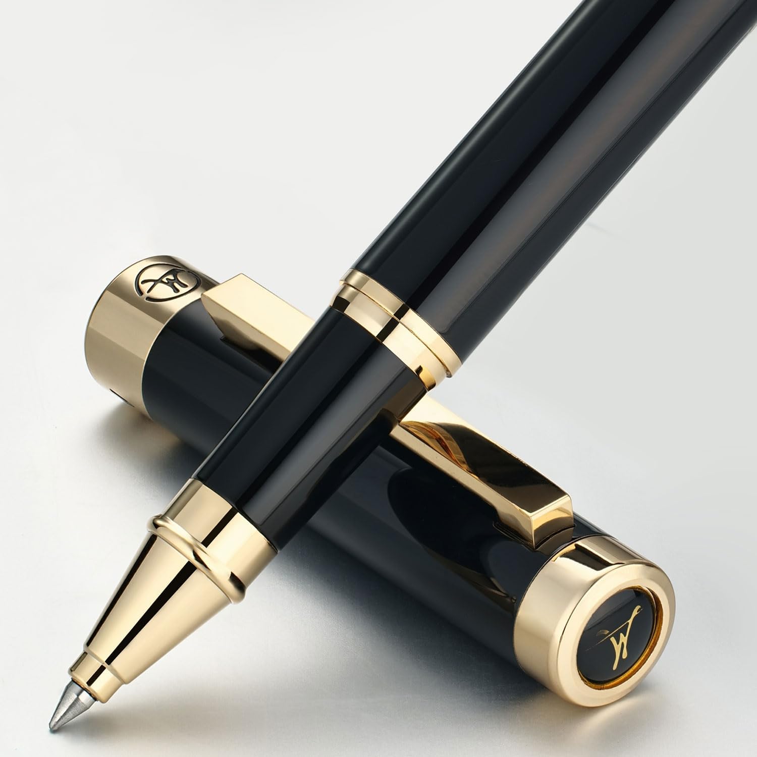 Cross Bailey Light™ Black Resin & Gold-Tone Ballpoint Pen