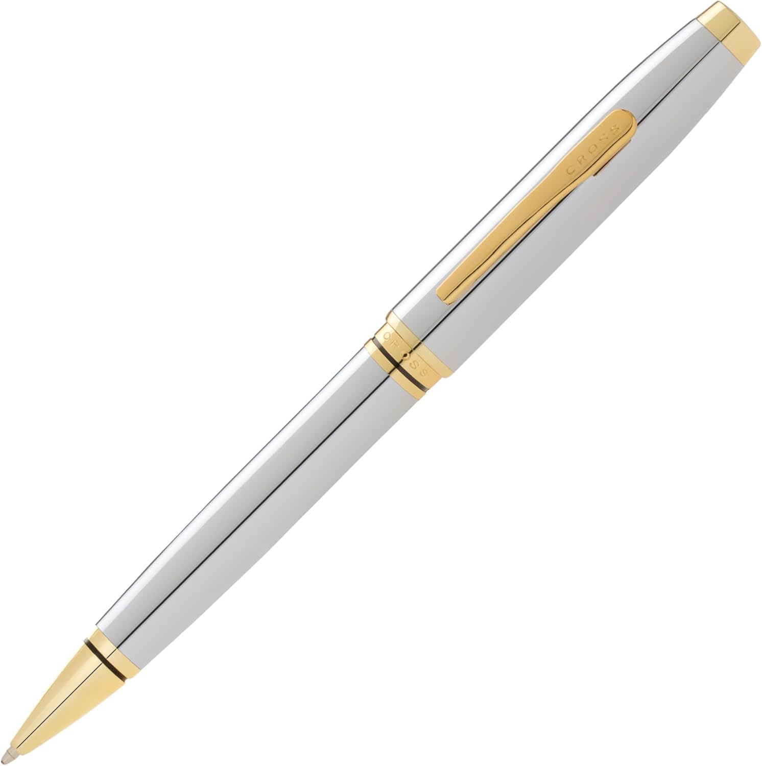 Cross Coventry® Polished Chrome & Gold Ballpoint Pen